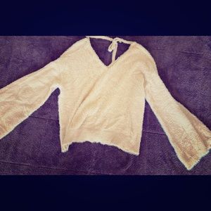 Free Press Oversized Bell Sleeve Sweater